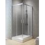 New Trendy New Varia K5145 kabina prysznicowa 90x90 cm kwadratowa chrom połysk/szkło przezroczyste zdj.6