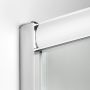New Trendy New Varia K5145 kabina prysznicowa 90x90 cm kwadratowa chrom połysk/szkło przezroczyste zdj.3