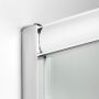 New Trendy New Varia K5467 kabina prysznicowa 90x90 cm półokrągła chrom połysk/szkło przezroczyste zdj.5