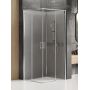 New Trendy Prime K5799 kabina prysznicowa 80x80 cm kwadratowa chrom połysk/szkło przezroczyste zdj.3