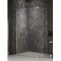 New Trendy Nesta Gold Shine K5846 kabina prysznicowa walk-in 100x40 cm złoty połysk/szkło przezroczyste zdj.3