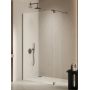 New Trendy Nesta Gunmetal Brushed K5886 kabina prysznicowa walk-in 100x30 cm gunmetal szczotkowany/szkło przezroczyste zdj.3