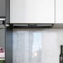Globalo Design Hadario HADARIO602BLACK okap podszafkowy 59.6 cm czarny zdj.6