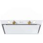 Globalo Design Floweri FLOWERI602WHITE okap podszafkowy 60 cm biały zdj.1