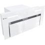 Globalo Design Gingero GINGERO801WHITE okap podszafkowy 80 cm biały zdj.6