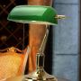 Abigali Home BANKER lampa biurkowa 1x40 W mosiądz zdj.5