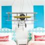 Abigali Plane DOUBLEWINGPLANE lampa wisząca 1x80 W multikolor zdj.5