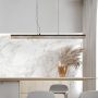 Abigali Marble Stone MPLS6602606R lampa wisząca 1x30 W czarna-brązowa zdj.6