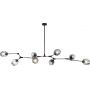 Abigali Smokey MD20039PCSJG lampa podsufitowa powyżej 6x40 W czarny zdj.1