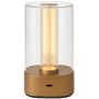 Abigali Tuso LSTUS lampa stołowa 1x3 W złota zdj.1