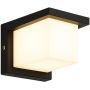 Abigali Frizer3 LZFRIZ3 kinkiet zewnętrzny 1x12 W czarny-mleczny zdj.1