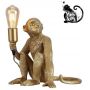 Abruzzo Monkey ABRKARD4G lampa stołowa 1x40 W złota zdj.1