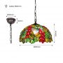 Abruzzo Capolavoro ABRLSCAPO2 lampa wisząca 1x40 W multikolor zdj.2