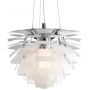 Abruzzo Prospettiva ABRLWPRO60B lampa wisząca 1x40 W biała zdj.1