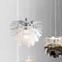 Abruzzo Prospettiva ABRLWPRO60B lampa wisząca 1x40 W biała zdj.3