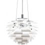 Abruzzo Prospettiva ABRLWPRO70B lampa wisząca 1x40 W biała zdj.1