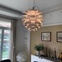 Abruzzo Prospettiva ABRLWPRO70B lampa wisząca 1x40 W biała zdj.6