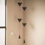 Abruzzo Questura ABRLWQST13W lampa wisząca 1x13 W czarna zdj.6