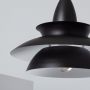 Abruzzo luppo ABRLWBLE27 lampa wisząca 1x20 W czarny zdj.3