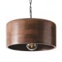Abruzzo Niche ABRLWDNICH lampa wisząca 1x40 W drewno zdj.4