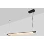 Abruzzo Japanese ABRLWJ15W lampa wisząca 1x28 W czarna-przezroczysta zdj.2