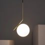 Abruzzo Milano ABRLWKTE27 lampa wisząca 1x40 W złoty zdj.4