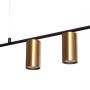 Abruzzo Cazzata ABRLWLCAZZZ lampa wisząca 3x20 W złota zdj.3