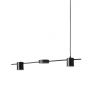 Abruzzo Gamorra ABRLWLGAM18WC lampa wisząca 3x18 W czarna zdj.3