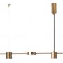 Abruzzo Gamorra ABRLWLGAM18WZ lampa wisząca 1x54 W złota zdj.1