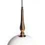 Abruzzo Lucciola ABRLWLC lampa wisząca 1x40 W biała zdj.3