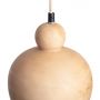 Abruzzo Fagioli ABRLWMAN2 lampa wisząca 1x40 W drewno zdj.2