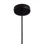 Abruzzo Dario ABRLWODARIOC lampa wisząca 1x20 W czarna zdj.4