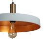 Abruzzo Dario ABRLWODARIOS lampa wisząca 1x20 W szary/popielaty zdj.3