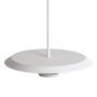 Abruzzo Rotonde ABRLWORTO10WB lampa wisząca 1x10 W biała zdj.2