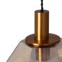 Abruzzo Baciata ABRLWSABAC lampa wisząca 1x60 W bursztynowa zdj.3