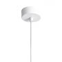 Abruzzo Duo ABRLWSMDIZZ3 lampa wisząca 1x15 W biała zdj.3