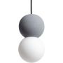 Abruzzo Duo ABRLWSMDIZZ4 lampa wisząca 1x15 W szary/popielaty zdj.1