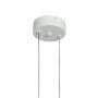 Abruzzo Totti ABRLWTITB lampa wisząca 1x10 W biała zdj.3