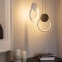 Abruzzo Totti ABRLWTITB lampa wisząca 1x10 W biała zdj.5