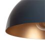 Abruzzo Tramoto ABRLWTRE27 lampa wisząca 1x40 W niebieska zdj.2