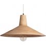Abruzzo Vattene ABRLWV lampa wisząca 1x40 W drewno zdj.1