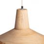 Abruzzo Vattene ABRLWV lampa wisząca 1x40 W drewno zdj.2