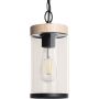 Abruzzo Finto ABRLWZIP44D lampa wisząca 1x28 W drewno zdj.1