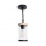 Abruzzo Finto ABRLWZIP44D lampa wisząca 1x28 W drewno zdj.3