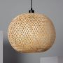 Abruzzo Boho ABRNLW28BHE27 lampa wisząca 1x40 W drewno zdj.1