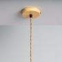 Abruzzo Boho ABRNLW33BHE27 lampa wisząca 1x40 W drewno zdj.5