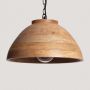 Abruzzo Boho ABRNLW35BHE27 lampa wisząca 1x40 W drewno zdj.1