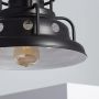 Abruzzo Retro ABRRRGE27 lampa wisząca 1x40 W czarna zdj.3