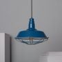 Abruzzo Retro ABRRRPNE27 lampa wisząca 1x40 W niebieska zdj.2