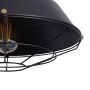 Abruzzo Patrone ABRRRPSZE27 lampa wisząca 1x20 W czarna zdj.3